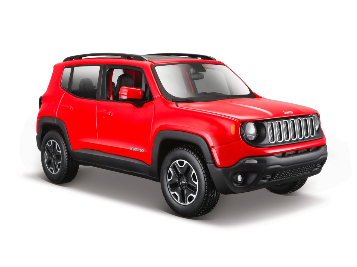Modellino auto Jeep Renegade rossa  scala1:24 Maisto Special Edition $