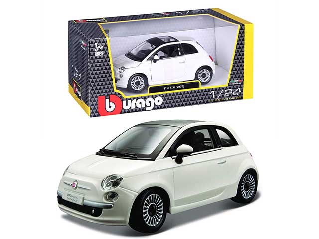 Auto Fiat 500 scala 1:24 $