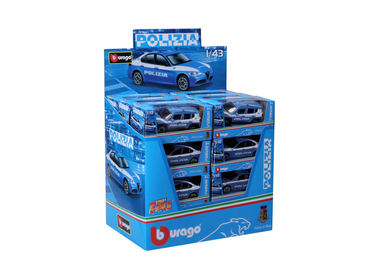 Auto  scala 1:43 Polizia