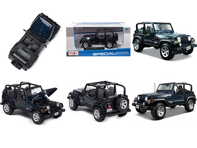Auto Jeep Wrangler Rubicon scala 1:27 $