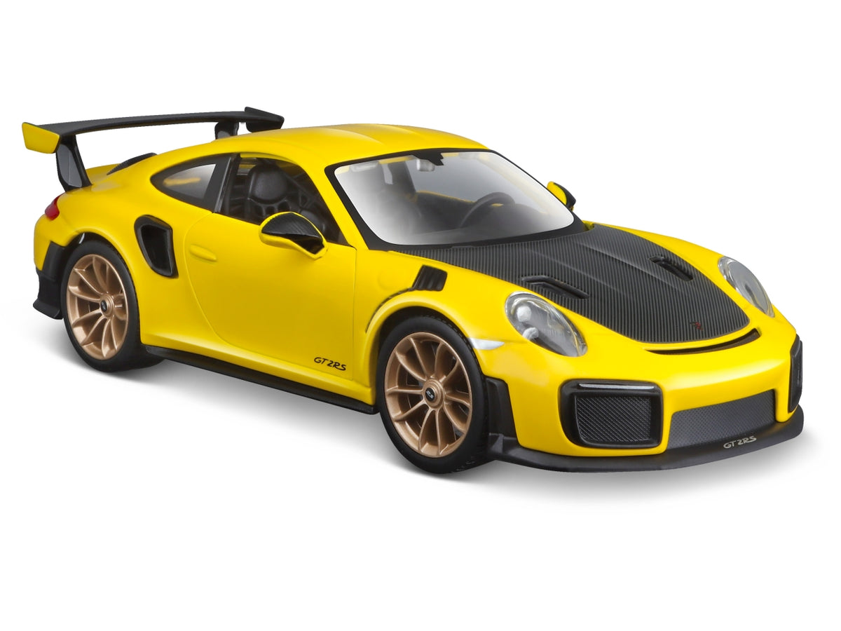 Auto Porsche 911 GT2 RS giallo  scala 1:24