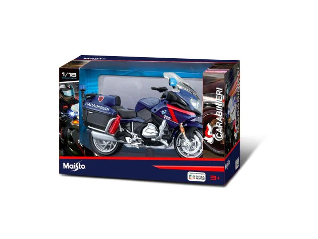 Moto Carabinieri 1:18 Ass.