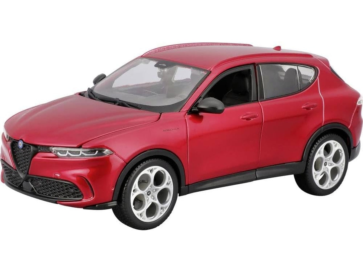 Modellino Auto Alfa Romeo Tonale - Scala 1:24: Die-cast, Licenza Ufficiale Alfa Romeo, Dettagli Realistici, Dimensioni 10,2x12,5x24,2 cm, EtÃ  3+ | Bburago