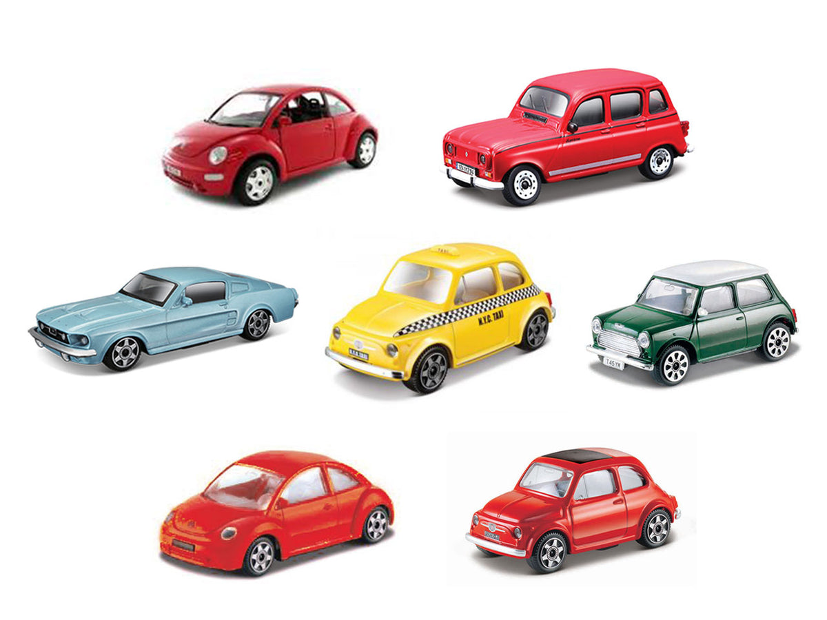 Auto Street Fire Classic - Scala 1:43 Modelli Assortiti: Die-cast, Licenze Ufficiali, Dettagli Realistici, Dimensioni 6,9x6,3x13,8 cm, EtÃ  3+ | Bburago