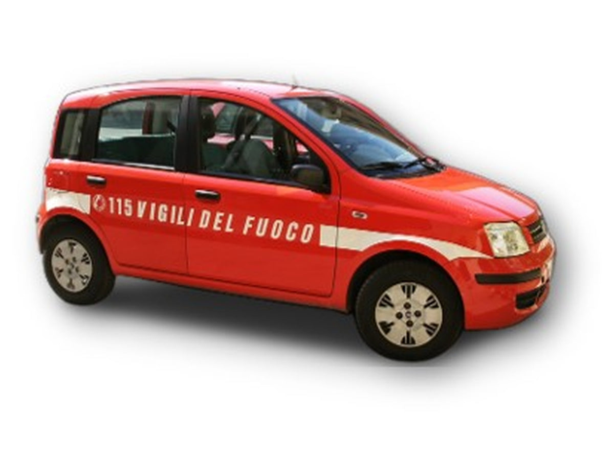 Modellino Automezzi Vigili del Fuoco - Scala 1:43: Die-cast, Licenza Ufficiale Vigili del Fuoco, Dettagli Realistici, Dimensioni 6,9x6,3x13,8 cm, EtÃ  3+ | Burago
