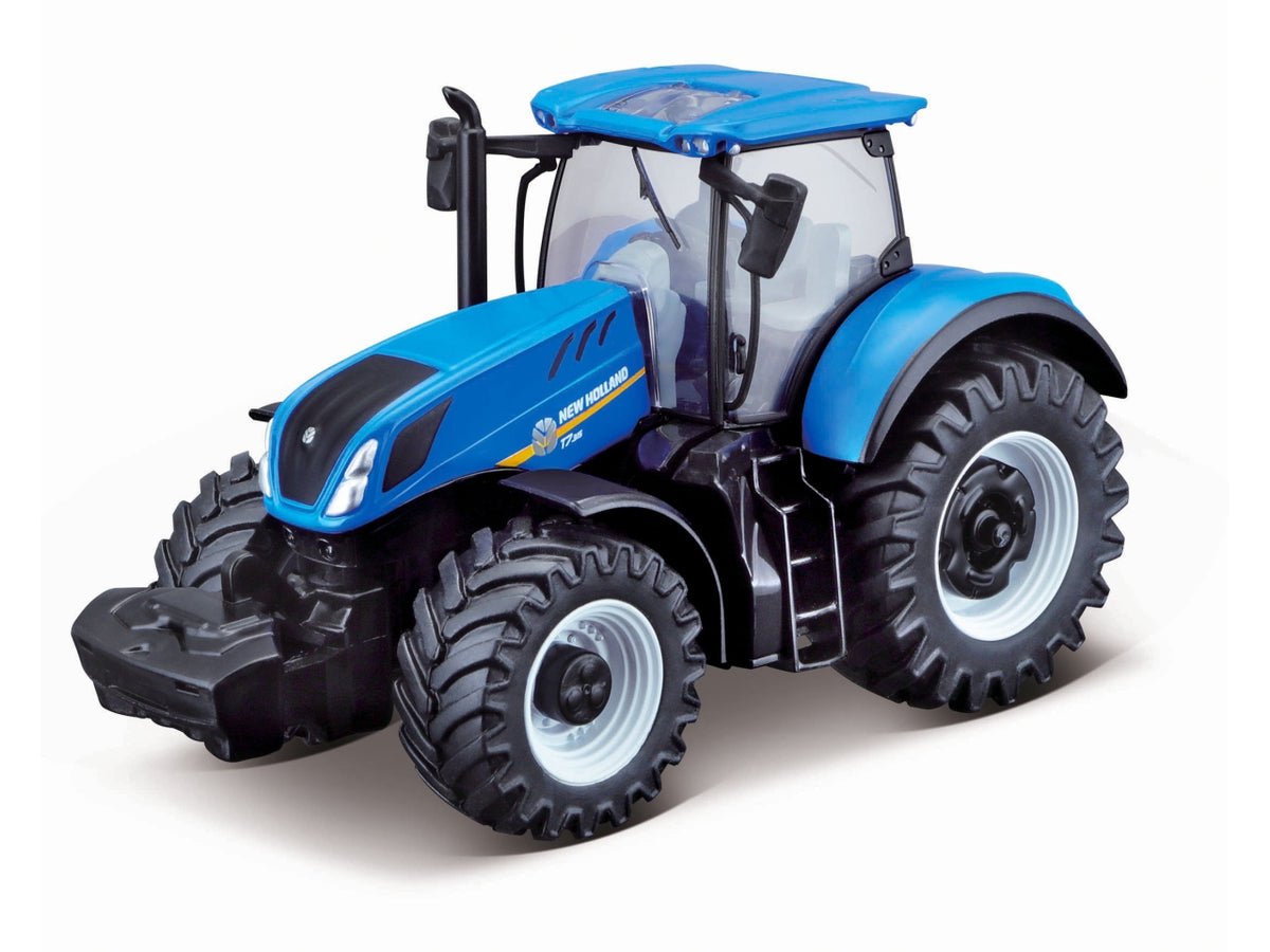 Modellino Trattori Motorizzati 10cm - Modelli Assortiti: Die-cast, Colori Assortiti, Licenze Ufficiali, Retrocarica, Dimensioni 7,9x15,2x10,7 cm, EtÃ  3+ | Burago