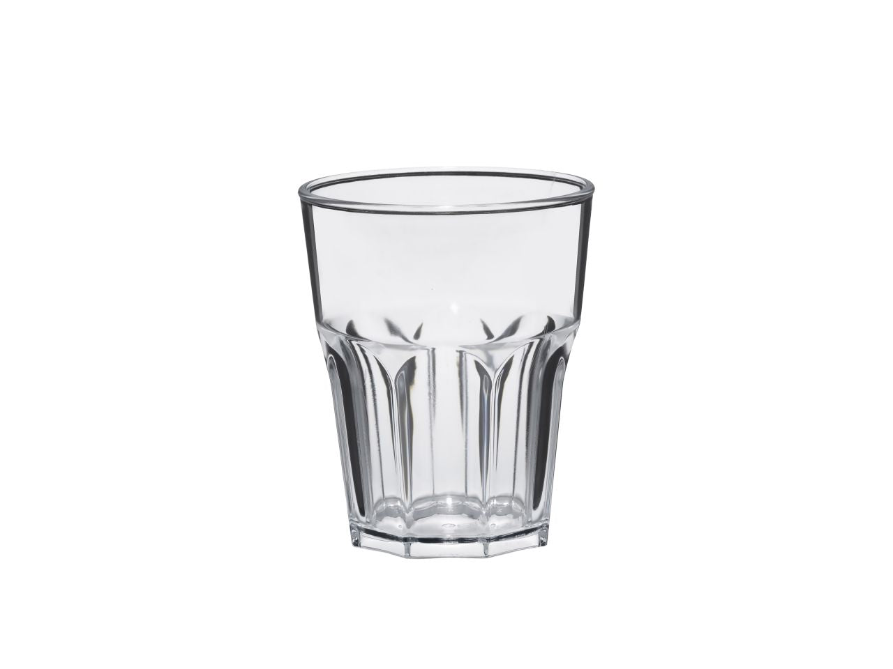 Waf bicchiere rox da 29cl san trasparente, plastica rigida, bpa-free , riutilizzabile da 40cl