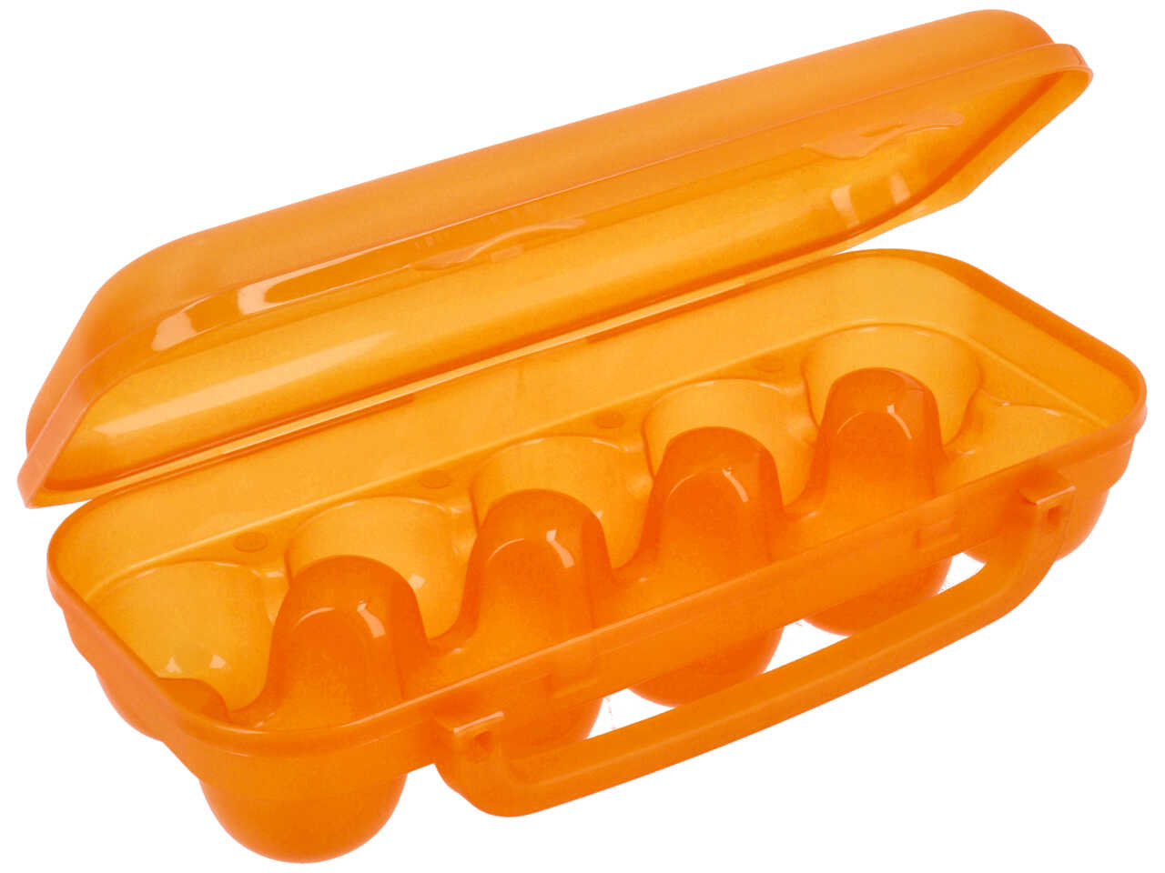 Porta uova box in plastica con clip colori assortiti 27x12x7 cm - Brio & Bio