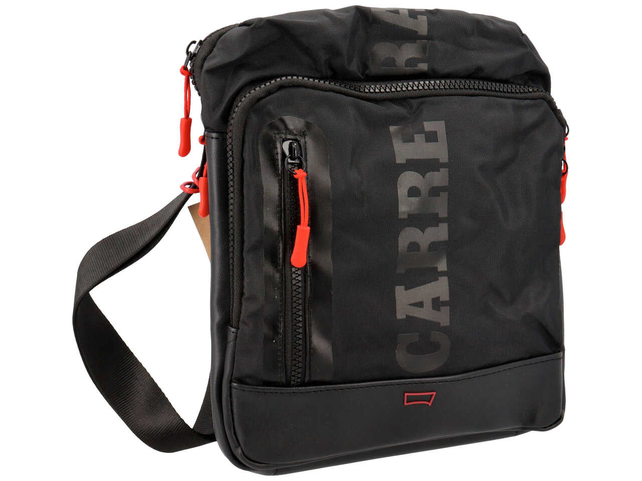 Borsa da uomo b-tech collection tracolla tablet colore nero composizione: 100% pelle sintetica