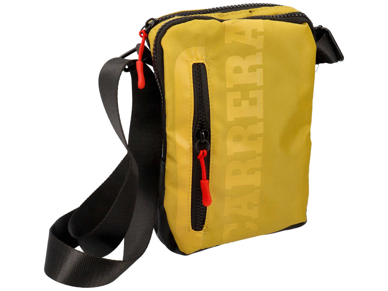 Borsa da uomo b-tech collection tracolla mini colore giallo composizione: 100% pelle sintetica