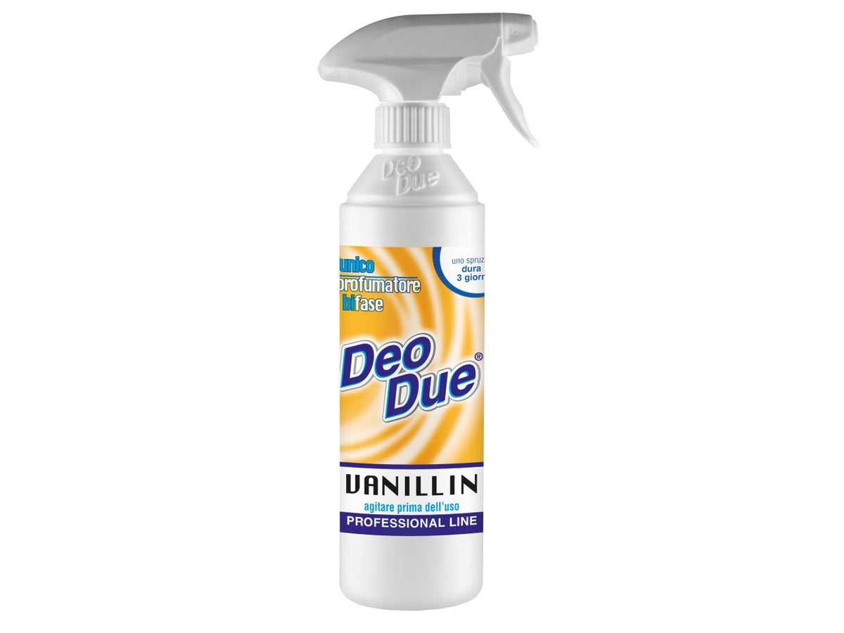 Profumatore ambiente deo due vanillin capacita' 500ml misura 6x25x6cm
