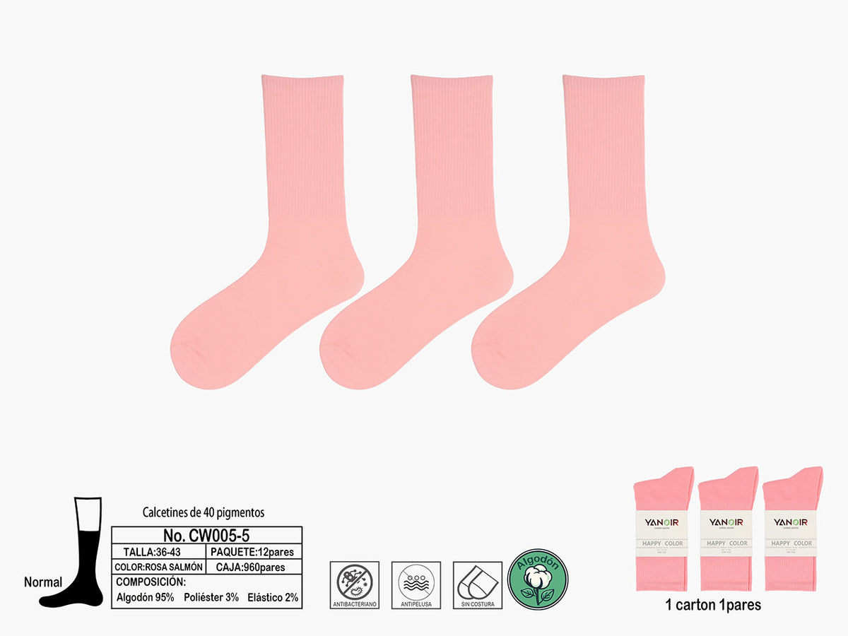Calzini unisex disponibili in diversi colori $