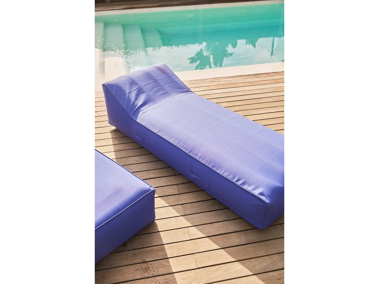 Sdraio gonfiabile cloud 70x180x23cm colore blu