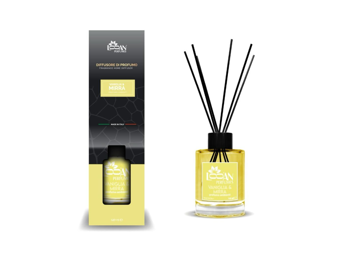 Profumatore vaniglia & mirra 140ml