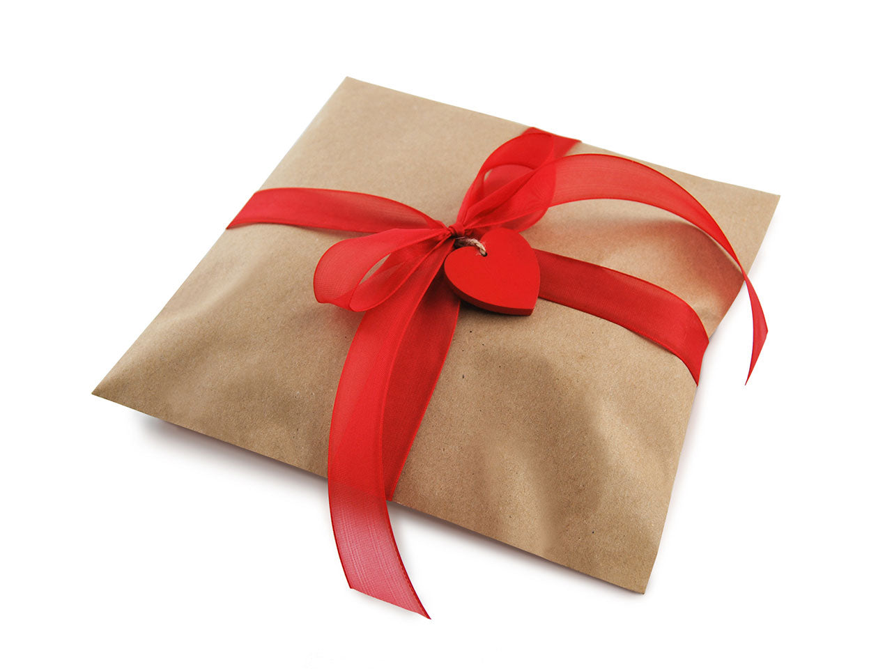 Bustina cadeau quadrata con strip adesivo - misura 215x215mm serie natural - la confezione comprende 100 bustine