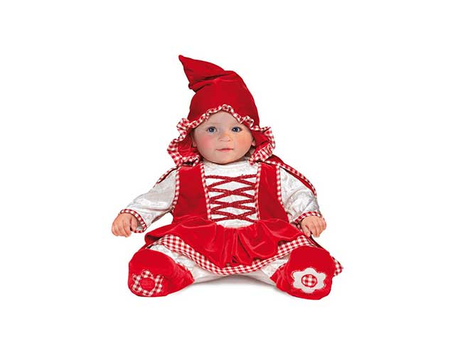 Costume Cappuccetto Rosso Superbaby taglia 0/3 mesi