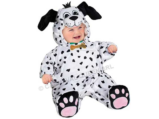 Costume Dalmatino Superbaby taglia 3/6 mesi