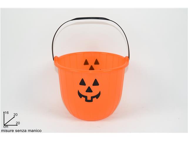 Secchiello plastica halloween 21cm