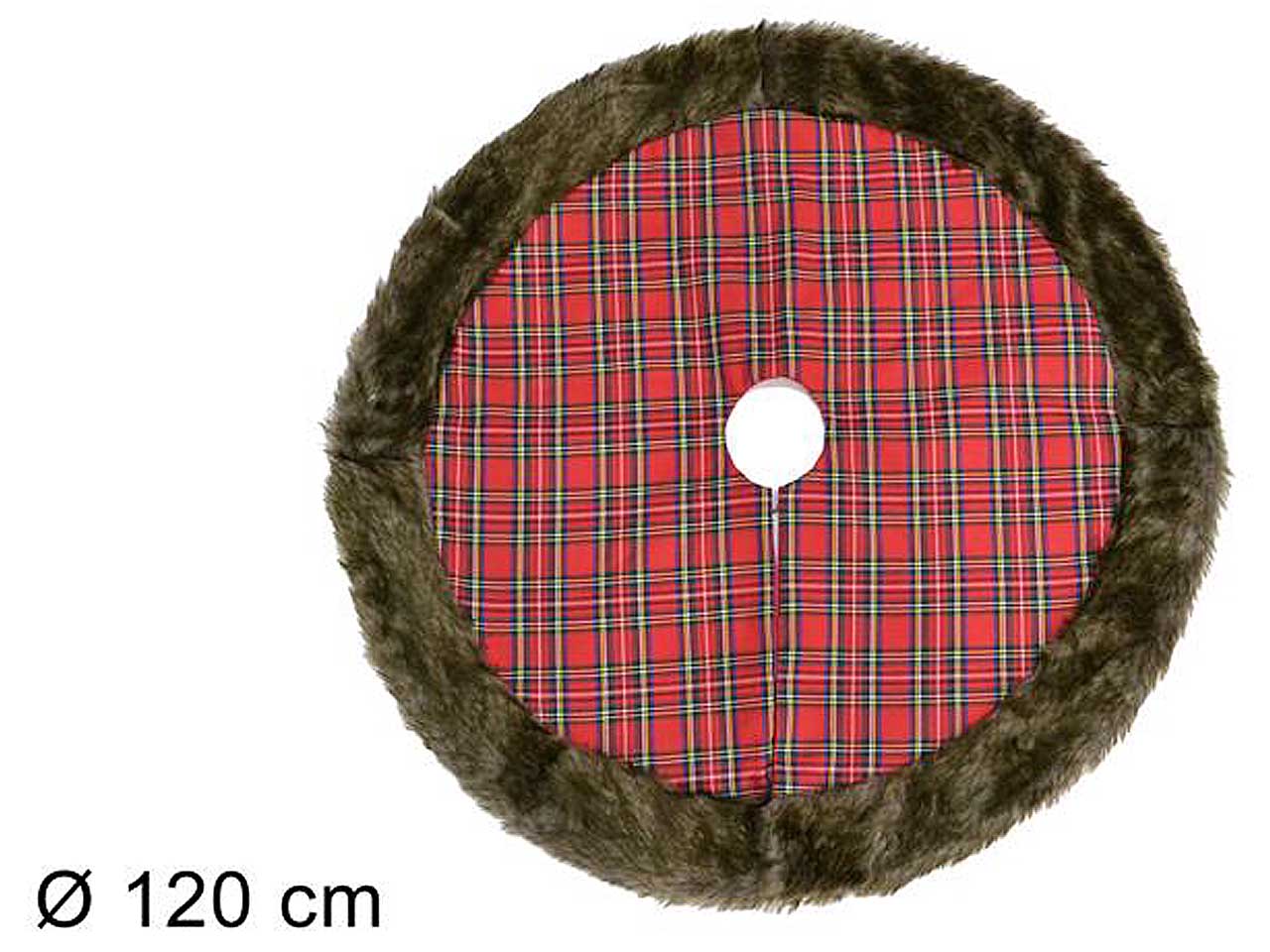 Copribase per albero scozzese 120cm