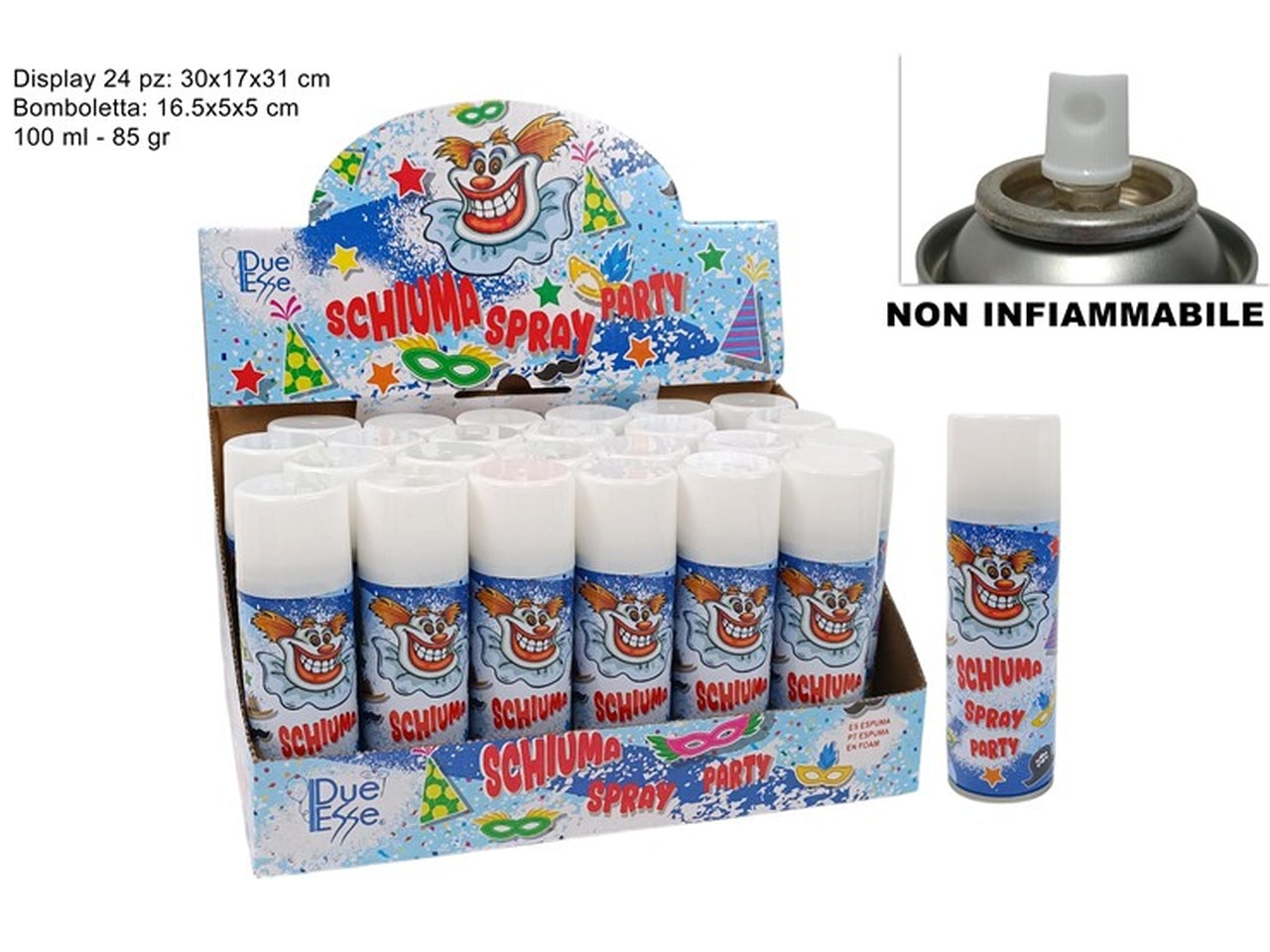 Bomboletta schiuma 100ml