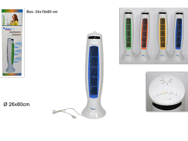 Ventilatore a colonna 26x80cm