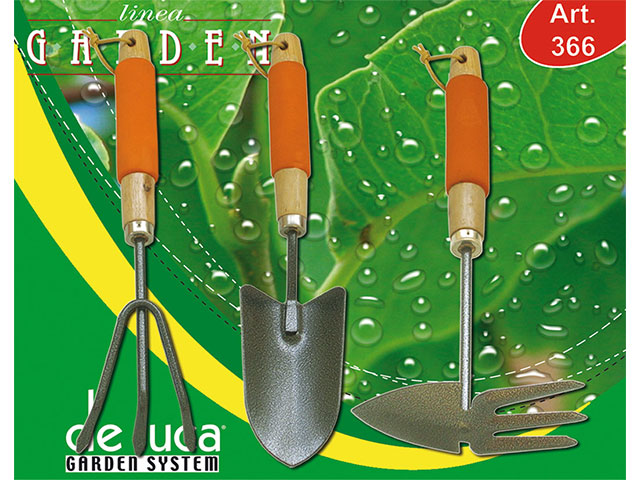 Utensili giardino 3 pezzi 366