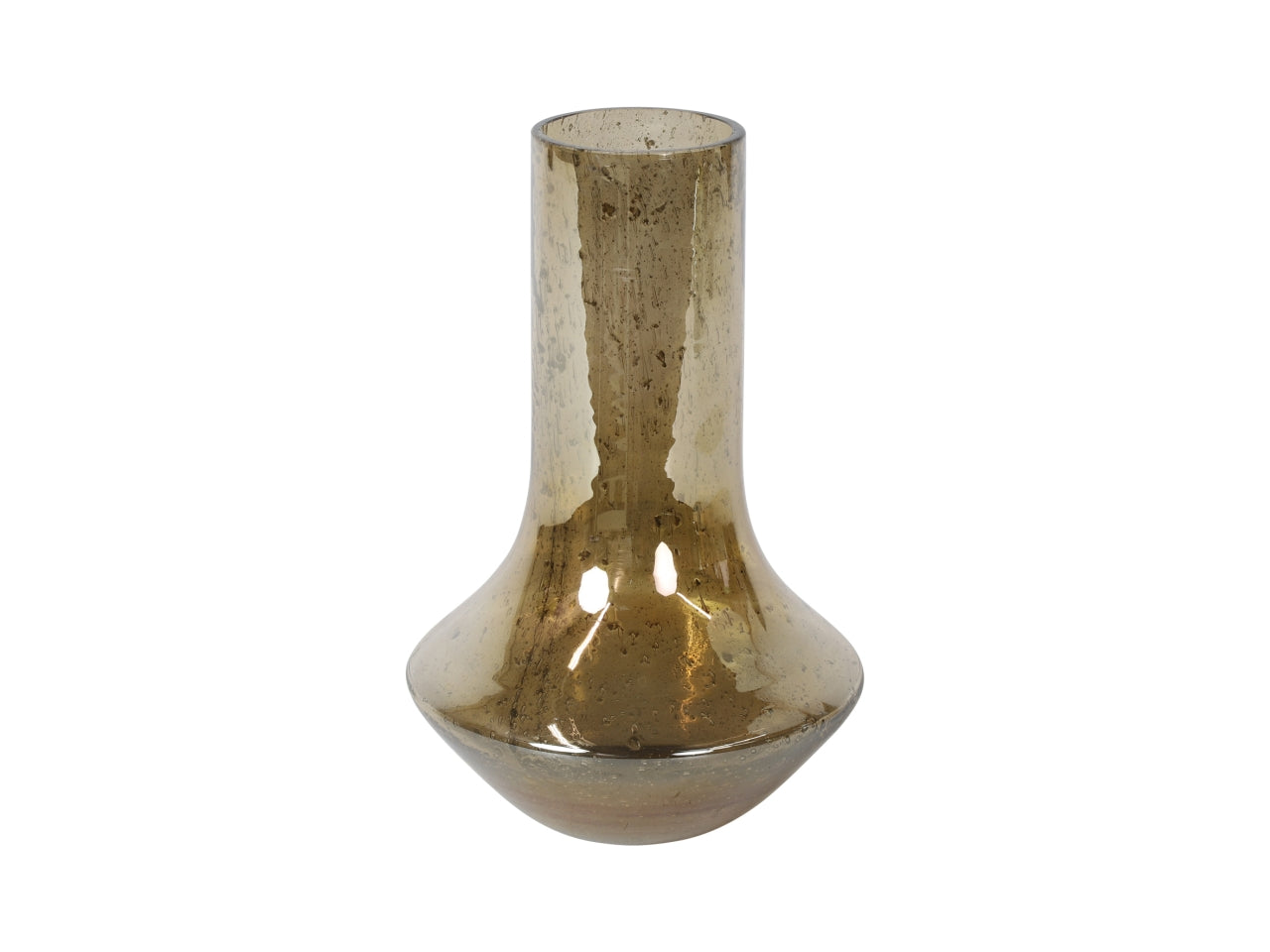 Vaso rika 18x18x27cm marrone $