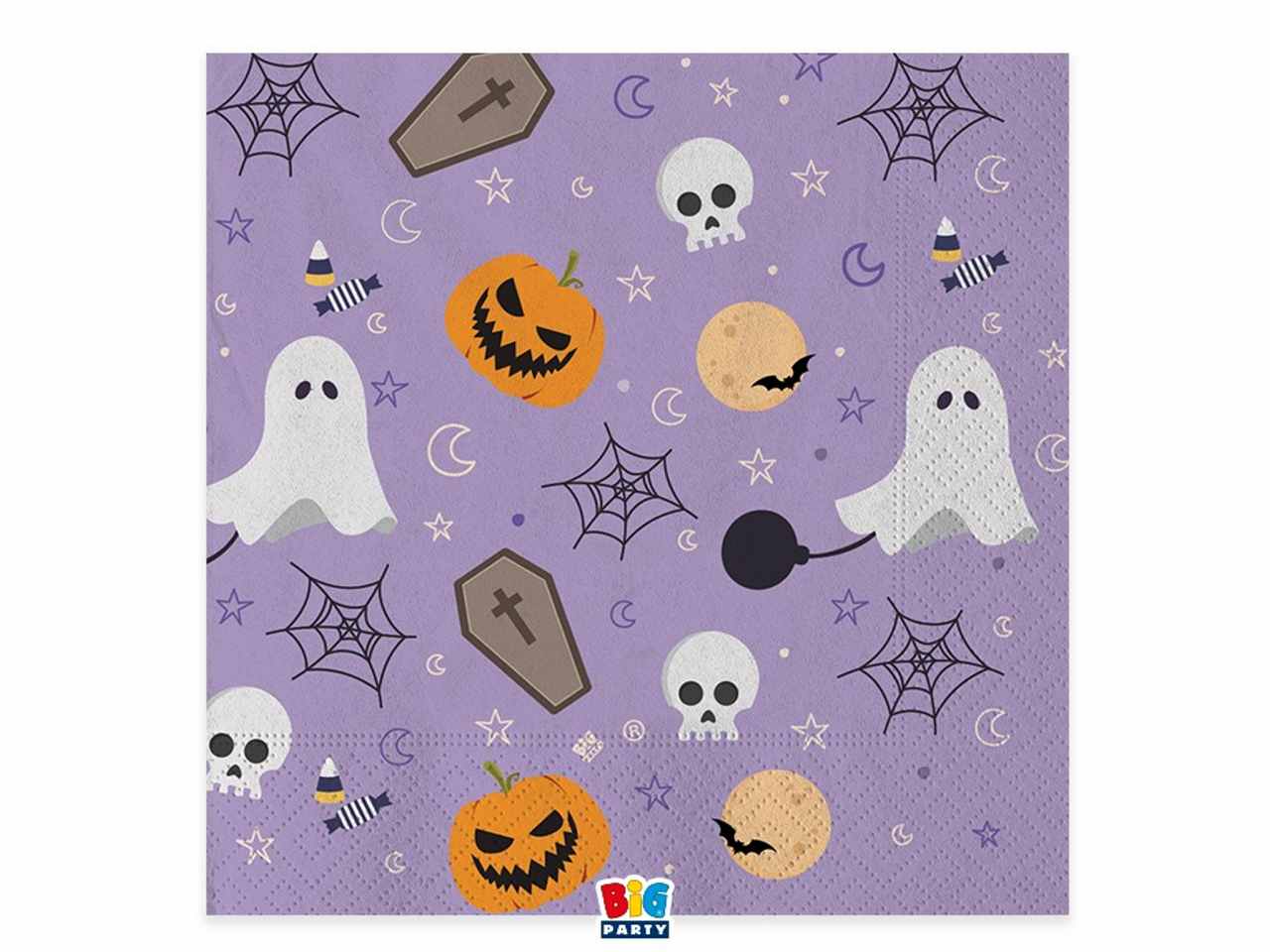 Happy halloween tovaglioli 33x33cm in confezione da 20 pezzi