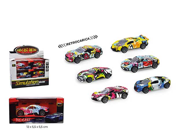 Auto colored sport 1:50 95443