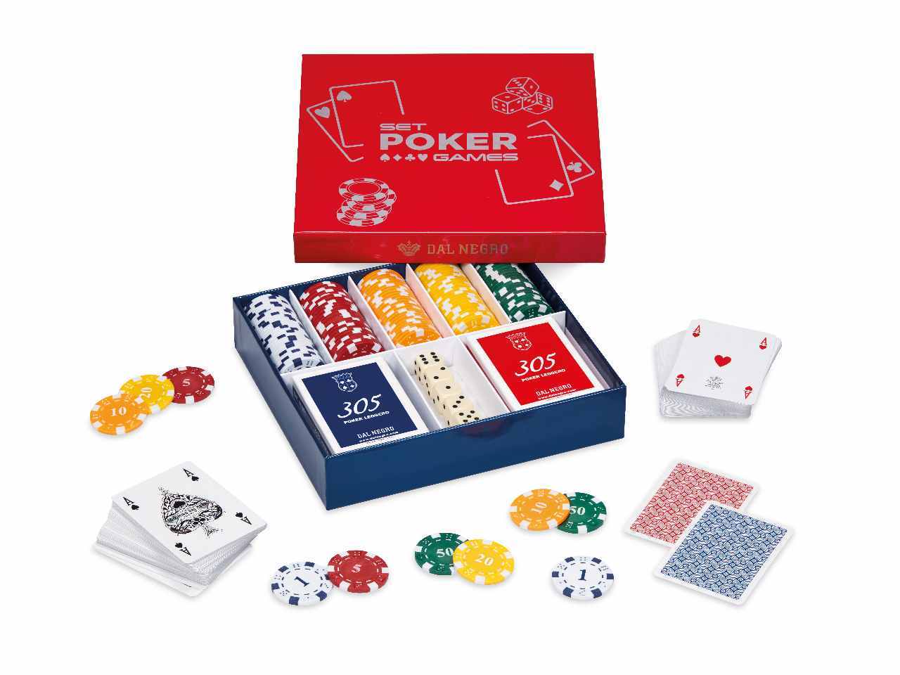 Set poker games fiches con valore 3479