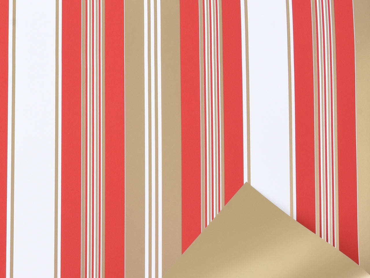 Bobina paralel misura 1x25m colore oro e rosso