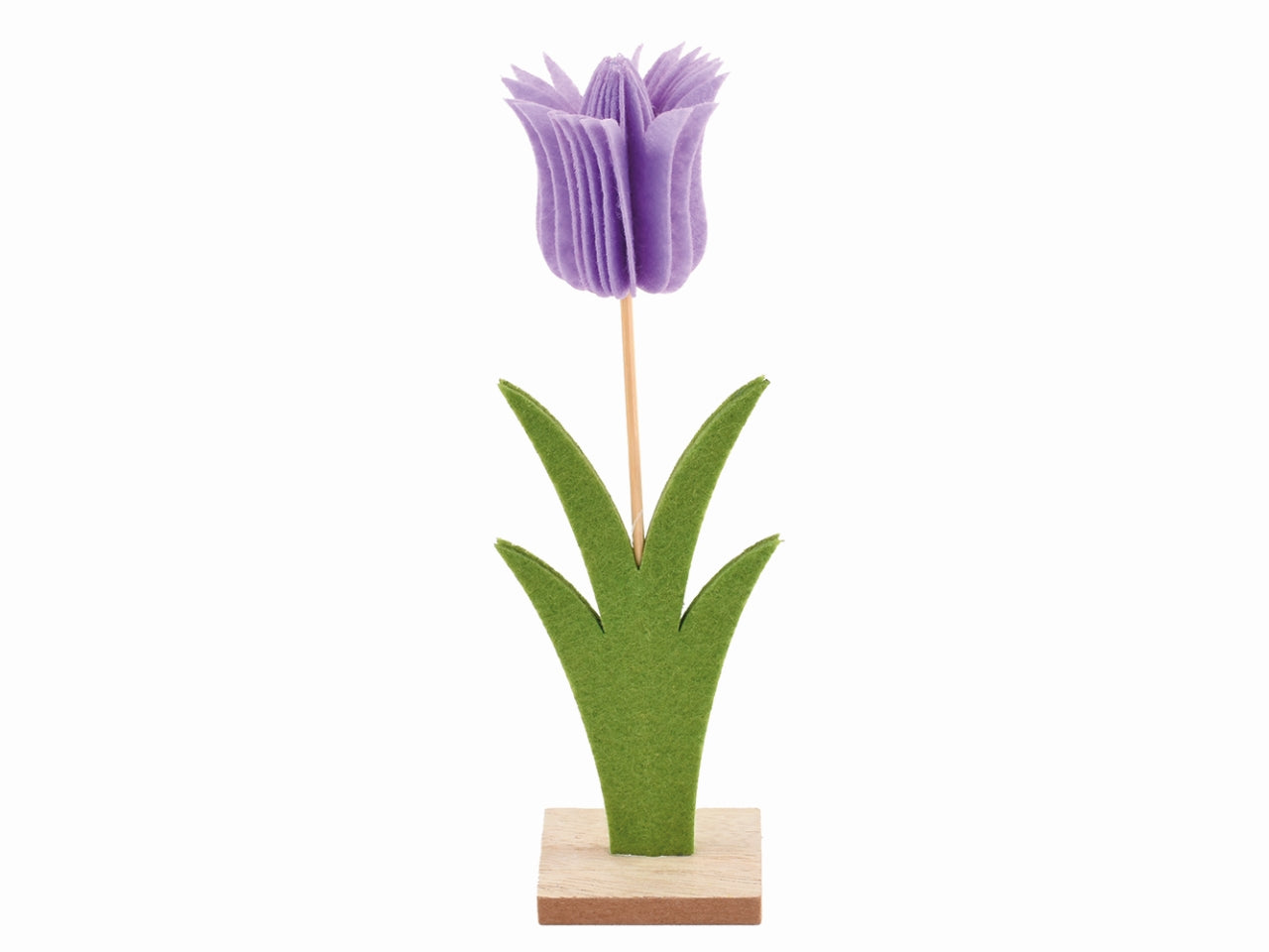 Tulipano feltro 7x5,5x23cm