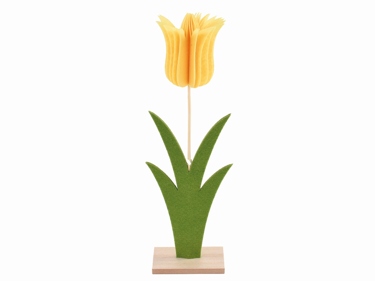 Tulipano feltro 11x8x36cm