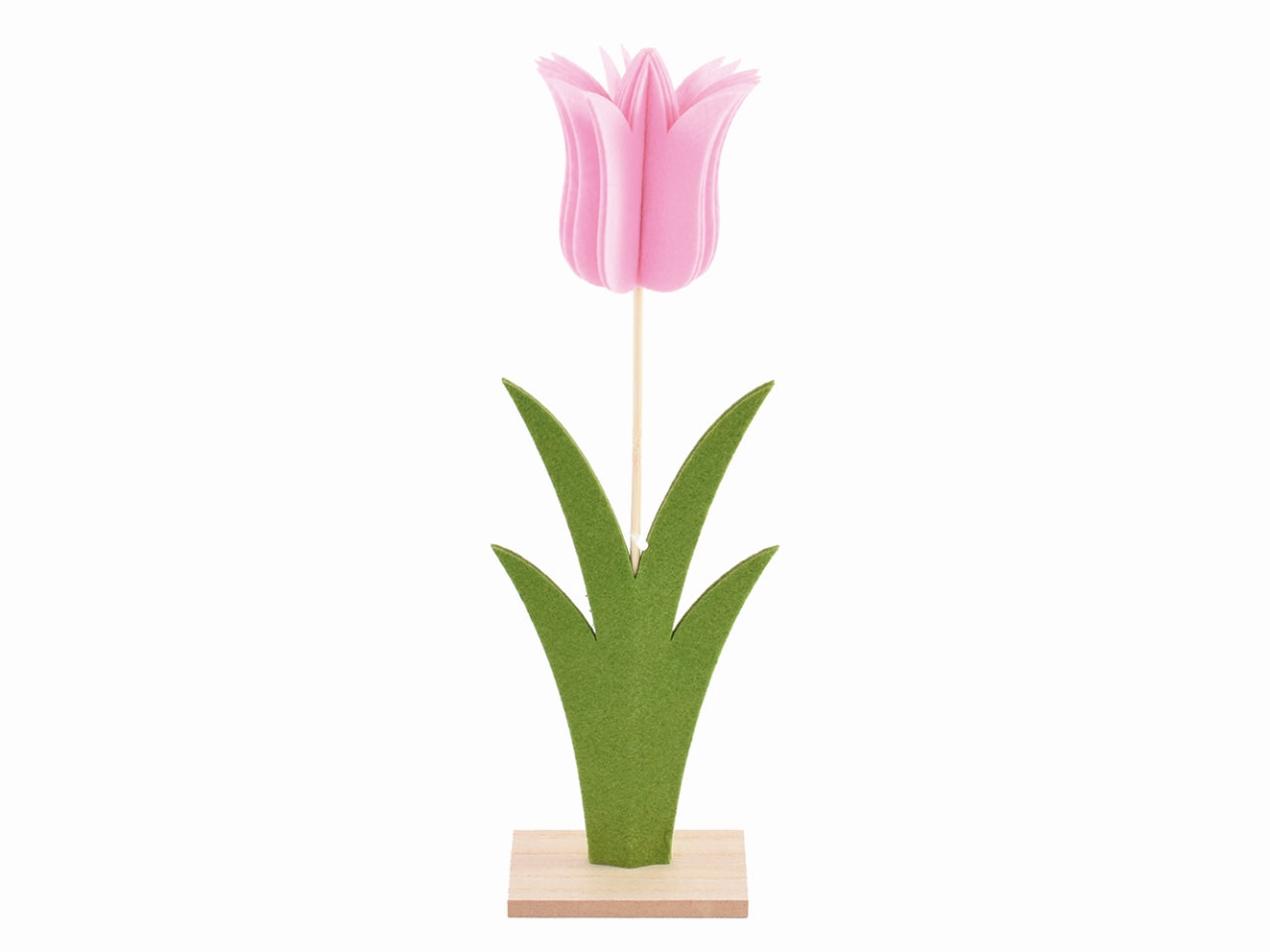 Tulipano feltro 11x8x36cm
