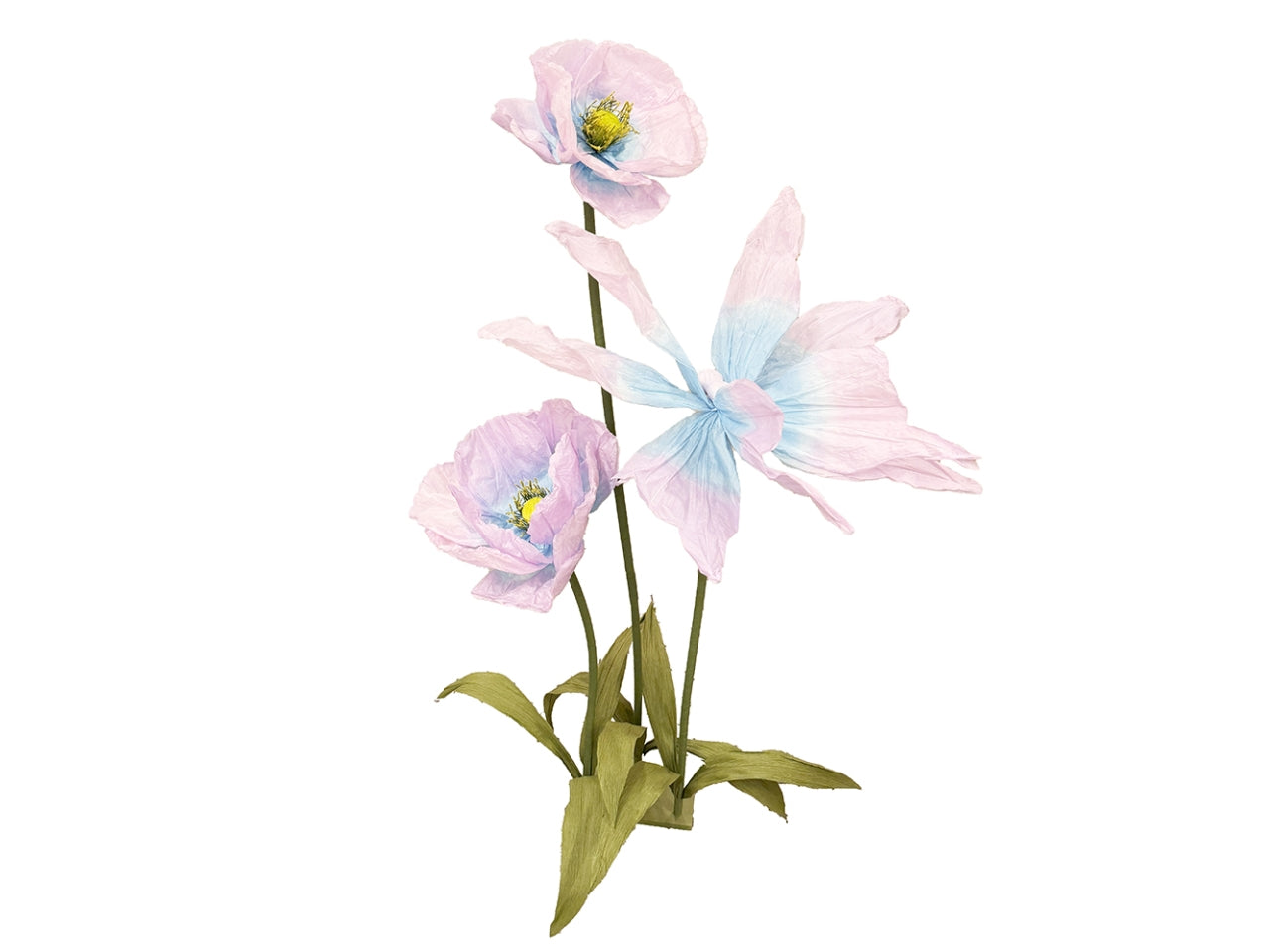 Fiore gigante di carta set 3 fiori
