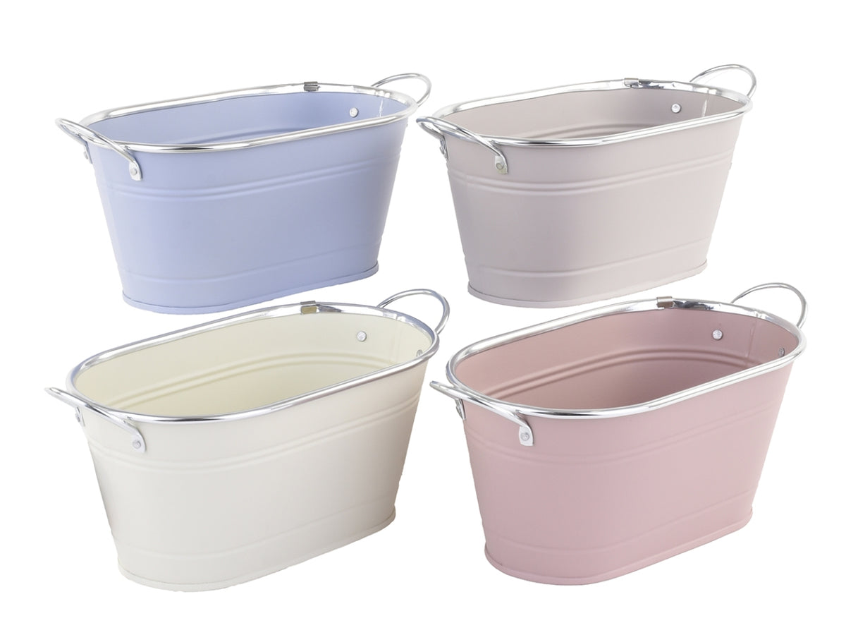 Linea color vaso metal 22,5xh.13 assortiti