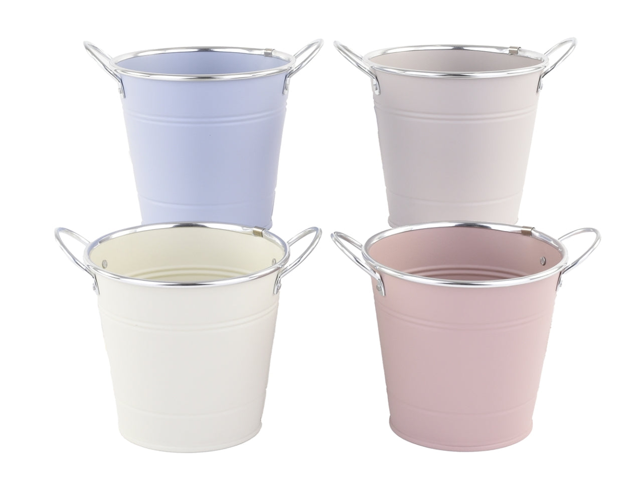 Linea color vaso metal14xh.12,7cm assortiti