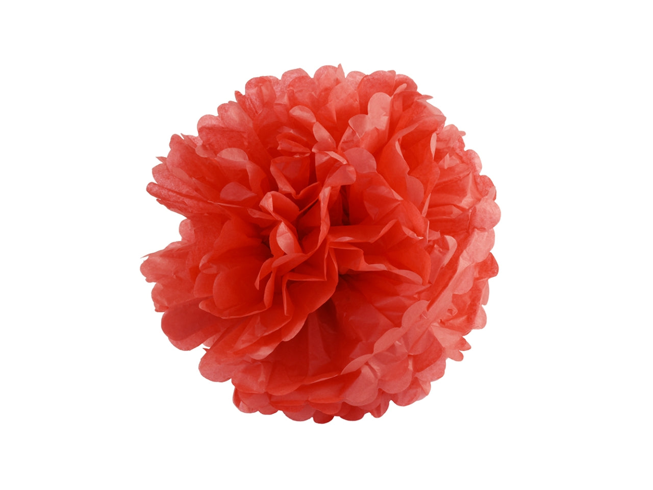 Sfera carta d.48cm rosso
