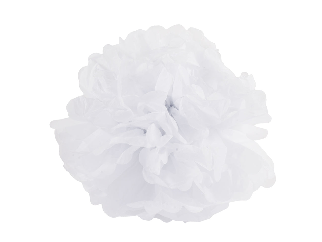 Sfera carta d.48cm bianco