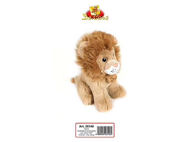 Peluche morbidelli leone roy h.20cm