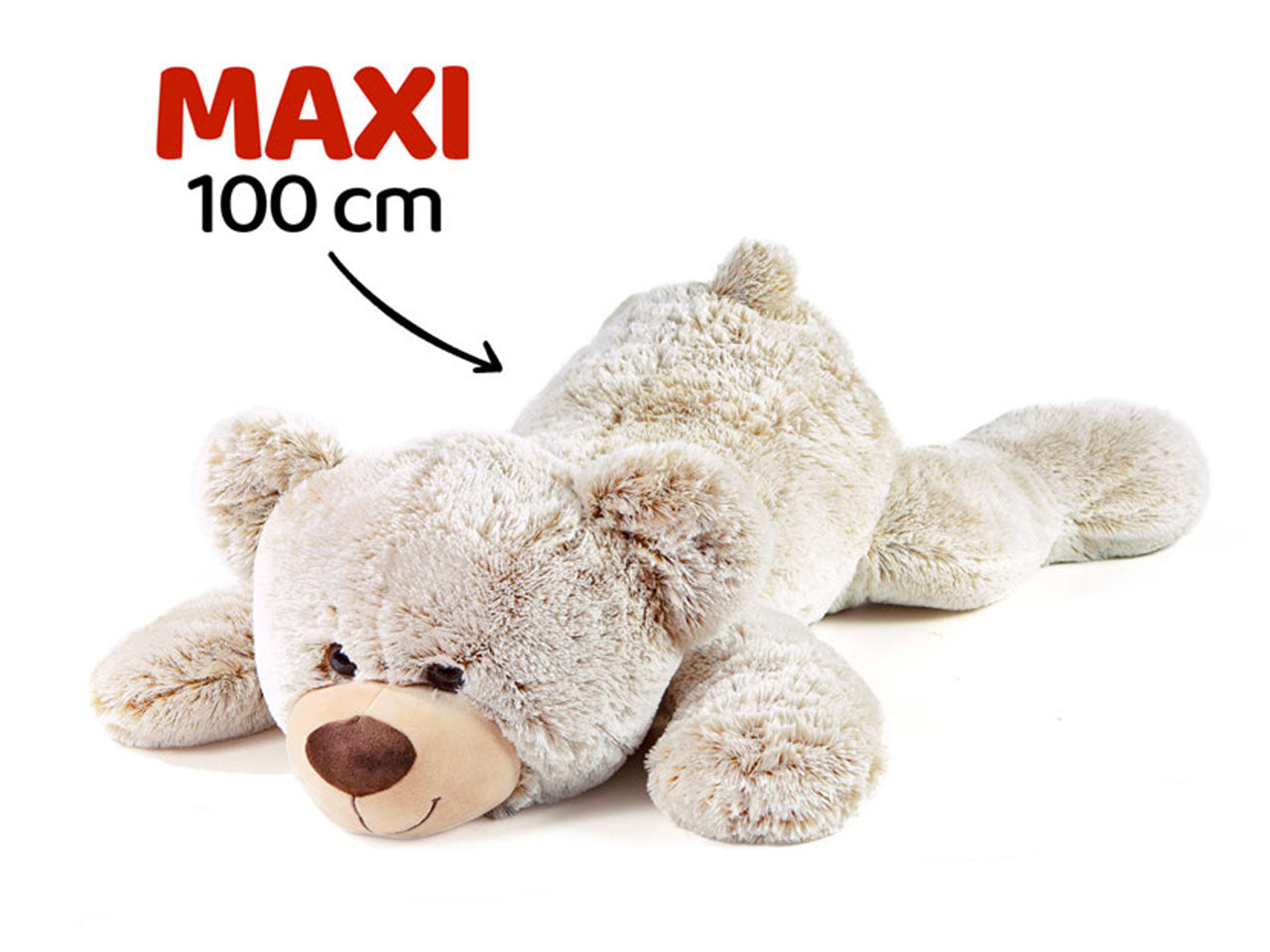 Peluche orso steso 100cm