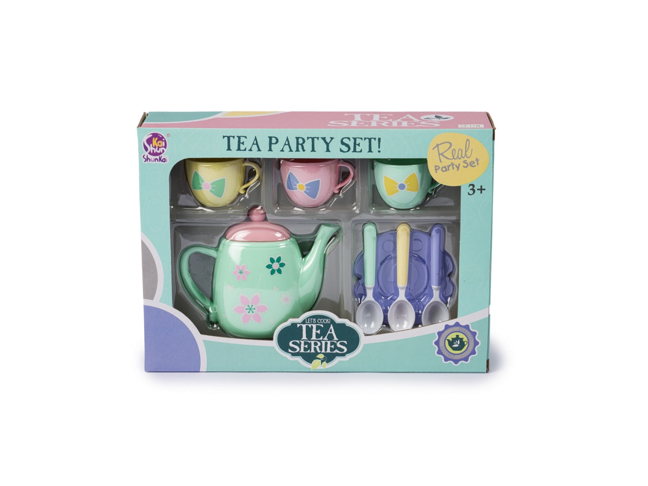 Set Te' C/Biscotti 3 Assortimenti Wbox H20Xl27Xp7Cm