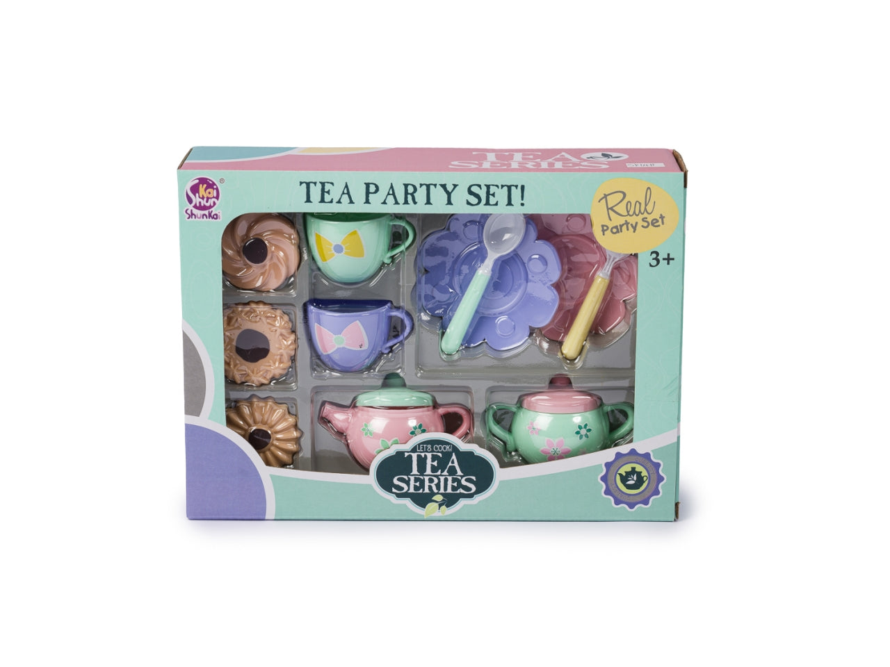 Set Te' C/Biscotti 3 Assortimenti Wbox H20Xl27Xp7Cm