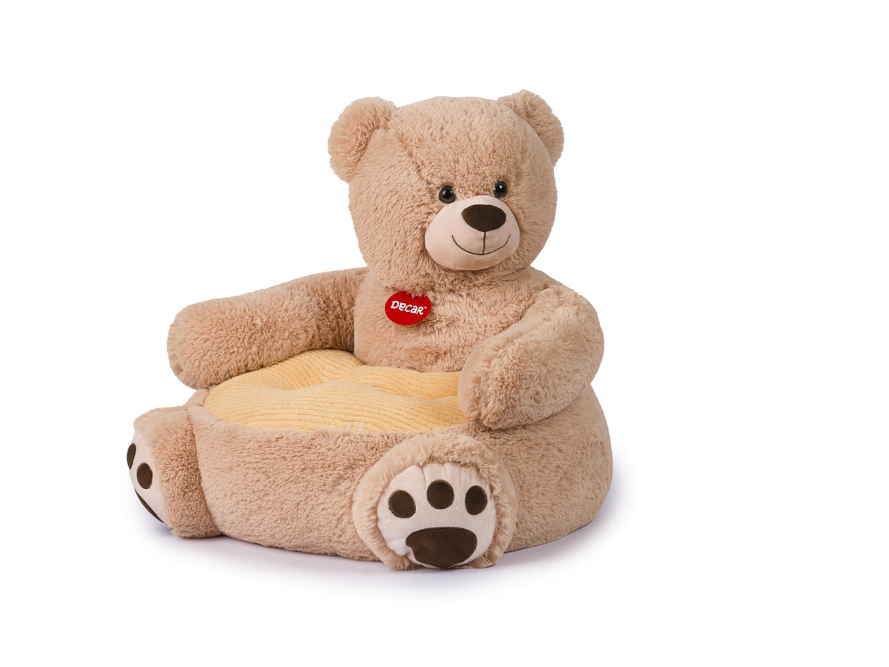 Poltrona orso beige l50xh50xp50cm