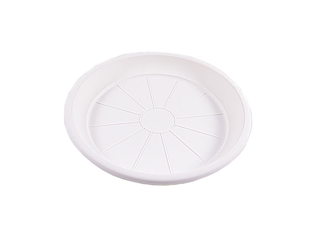Sottovaso ponza d40cm bianco 5704