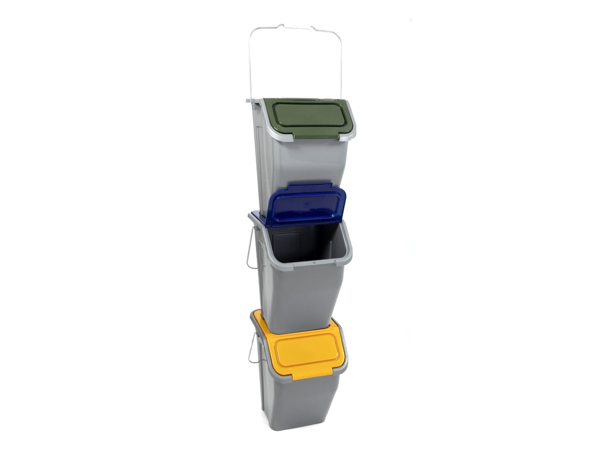 Pattumiera raccolta diff. a torre 3 pezzi 7586