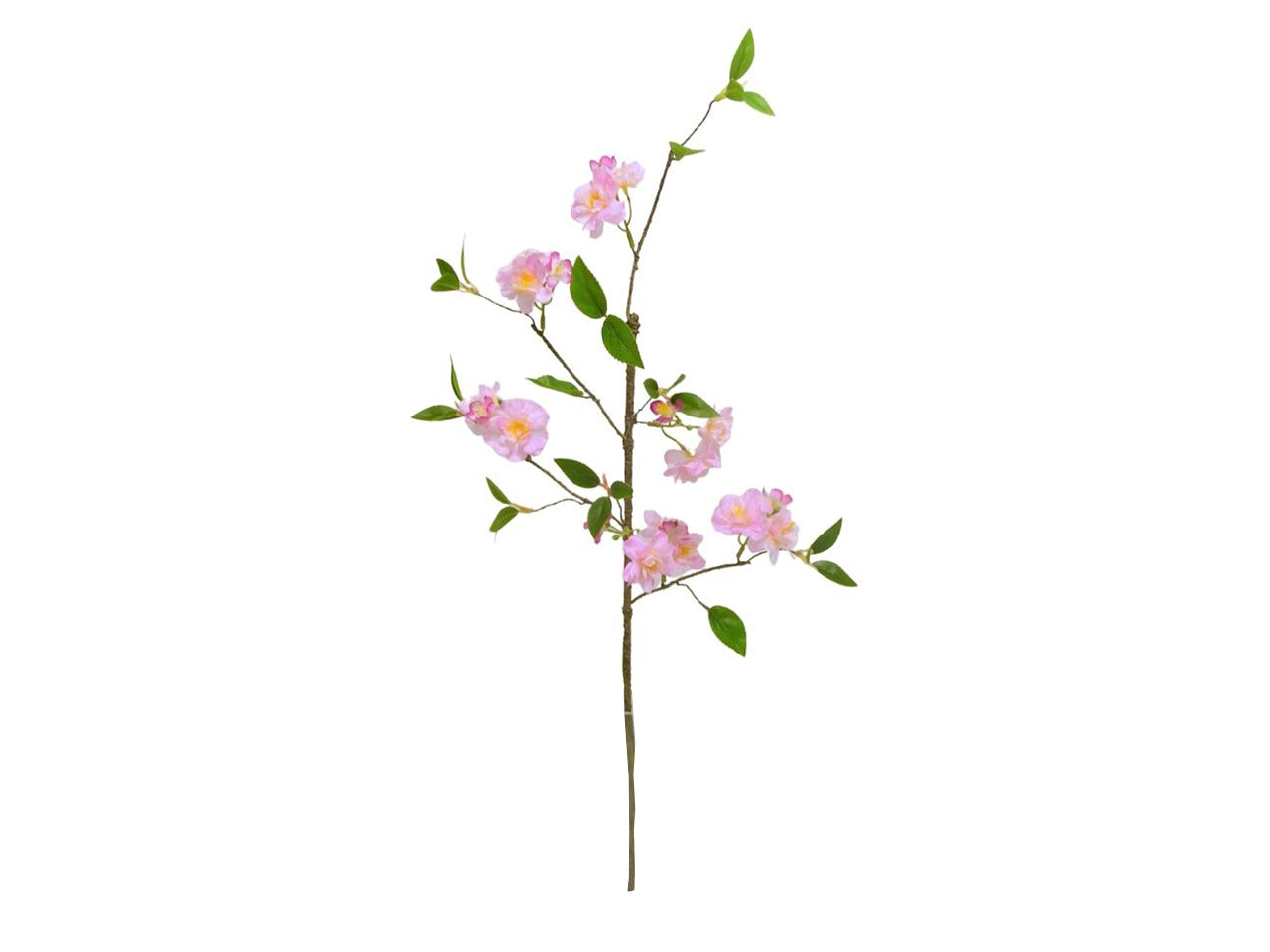 Fiori di ciliegio spruzzati misura 80cm colore rosa