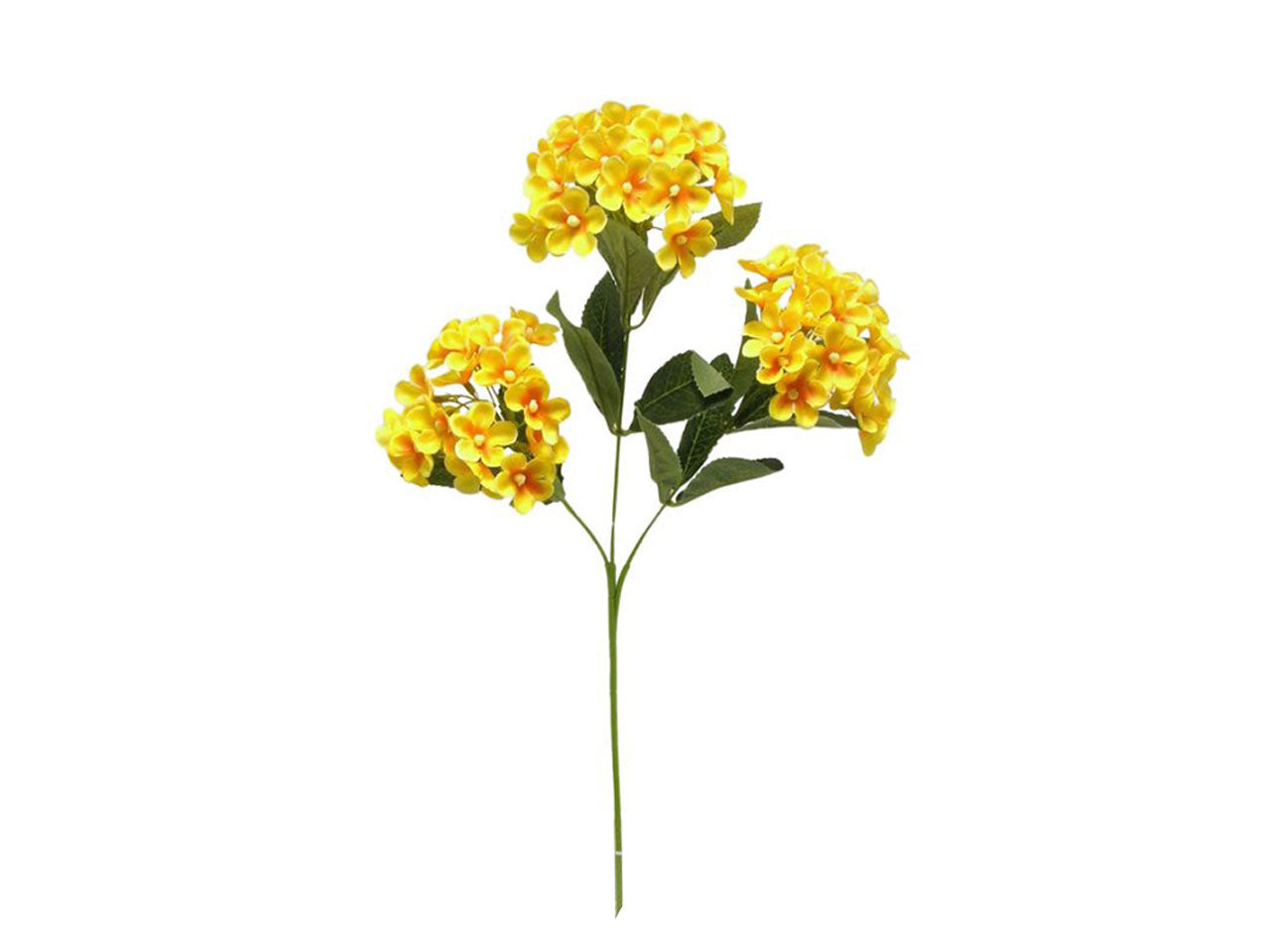 Palla di ortensia x3 cm70 giallo