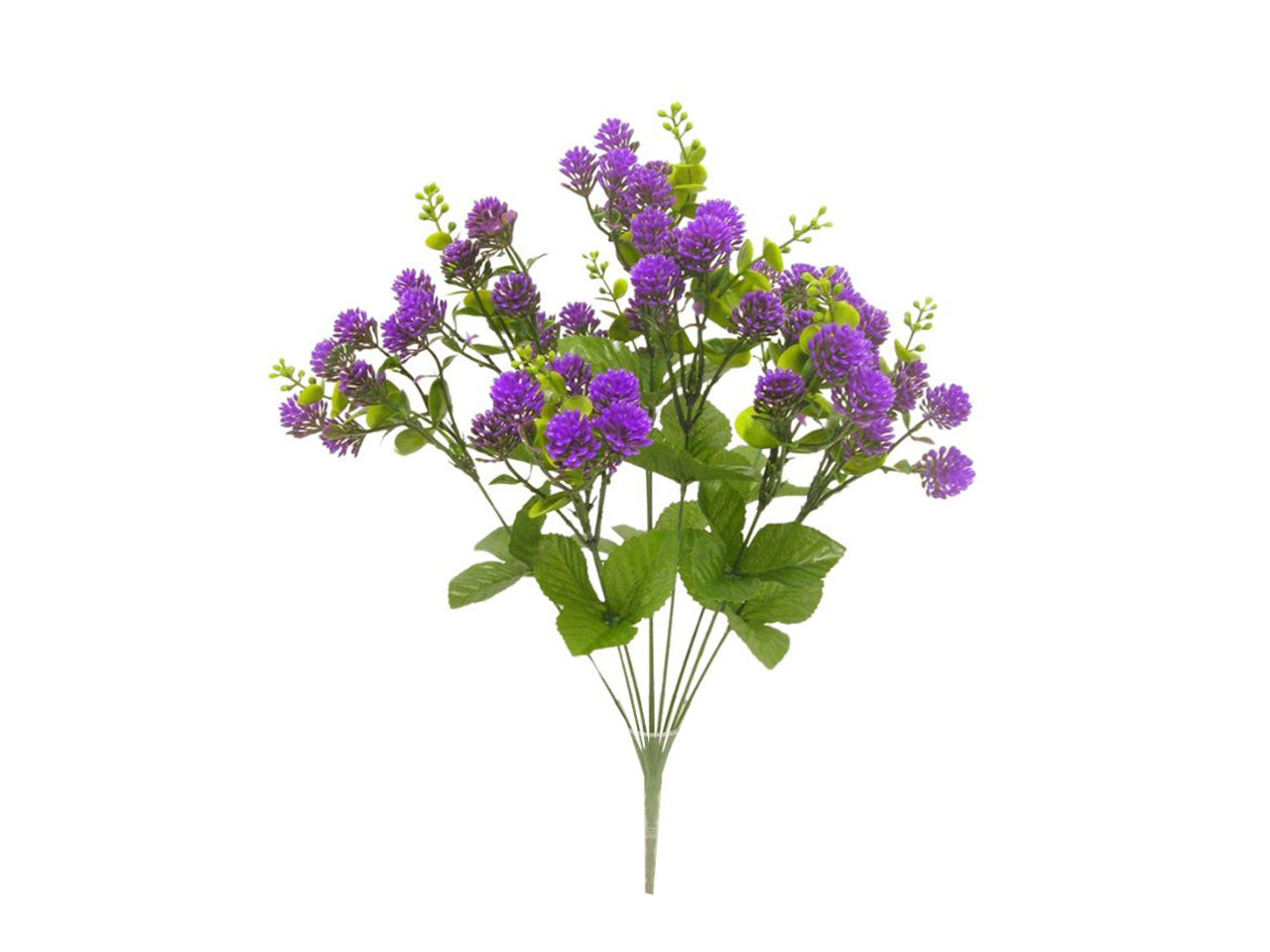 Bocciolo di cardo x 9 46cm viola