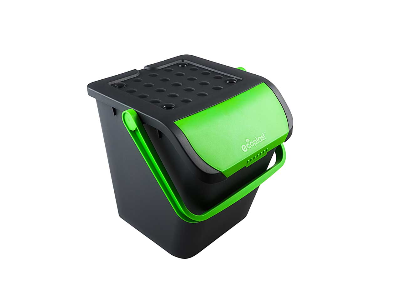 Pattumiera ecologica verde 28lt ec28